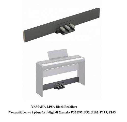 Yamaha lp5a pedaliera tre - lp5a, bk
